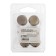 Tundra mirror holder, d = 20 mm, without drilling, bronze color, plastic, 4 pcs.