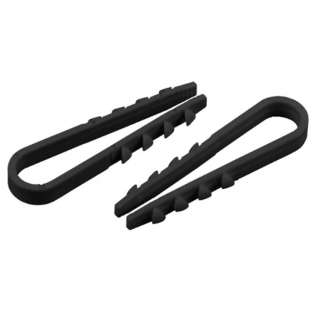Dowel-homut for a round cable 19-25 mm, black