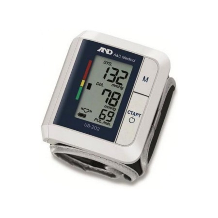 Tonometer on the wrist A & D UB-202, automatic, cuff 13.5-21.5 cm, 2HAAA