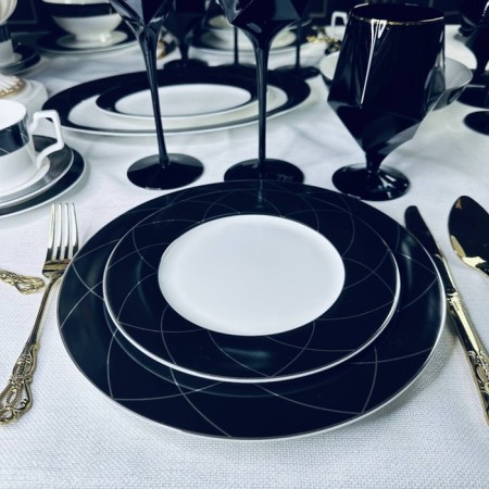 Set of plates Lenardi pandora, d = 22 cm, 6 pcs