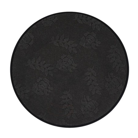 Animal rug, EVA+polyester, D = 60 cm. Black-5