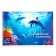 Album for drawing on the A4 paperwork, 24 sheets "Dolphins"