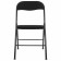 Folding stool Brabix Golf CF-007, black frame, black fabric