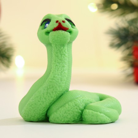Figure soap "Snake Orange" Green, 60g-1