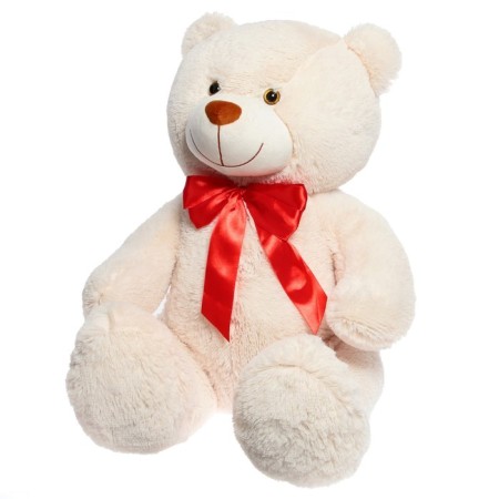 Soft toy "Bear Bart" Beige color, 110 cm-1