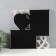Multijack in 3 photos (13x18/2 pcs, 11x11/1 pcs) plastic, col. white