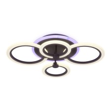 Светильник светодиодный потолочный с пультом Ambrella light, Original, FA526, 4хLED, 81 Вт, 6075Lum, 3000-6400К, цвет кофе