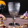 A set of glass of glass Magistro "Bosphorus", 250 ml, 6 pcs, color gradient silver