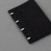 Backfill clip for a bra, 3 rows 4 hooks, 5 × 7.5 cm, 3 pcs, white/beige color/black