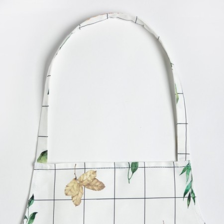 Apron "Ethel" Flora 60x70 cm, 100% cotton, sarzha 190 g/m2-1