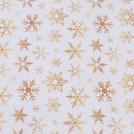 Glossy packaging paper "Golden in gold", 70 x 100 cm-4