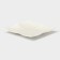 Pillage Ceramic square "airiness", d = 15 cm, white color
