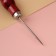 Shilo sewing, 13 × 2 cm, red color