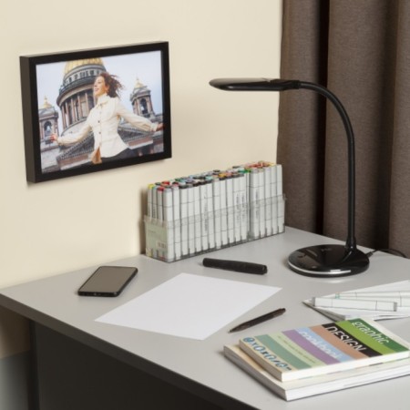 LED desktop lamp, black color-7