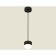Ambrella Light Acrylic lamp, XP8111025, GX53 LED 12 W, black sand, white matte, transparent
