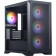 The ACCORD AM08 case is black without PSU ATX 2xusb3.0 1xusb3.1 Audio Bott PSU