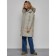 Coat insulated winter female, size 50, color light green