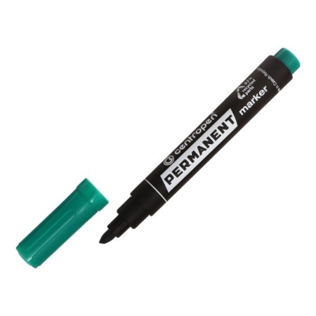 Permanent mowed marker 5.0 mm centropen 8576, line 1 - 4.6 mm, green color-5