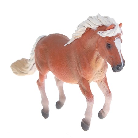 Figure "Sheetland pony, dark red suit"