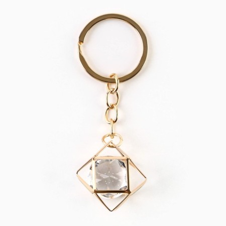 Key keychain "Burn with happiness", 7 x 2 cm-1