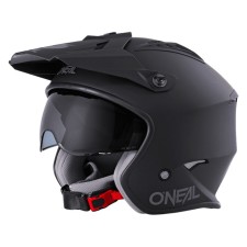 The open open O’Neal Volt Solid, ABS, matte, black, s