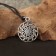 The amulet "Black Sun", metal pudter, art casting