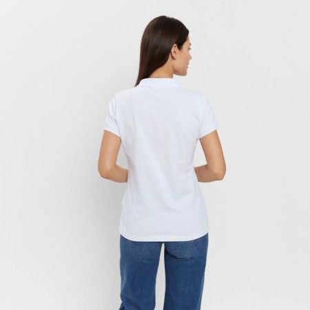 T-shirt (Polo) Women's Minaku Regular Fit: White Color, Rr. 52-3