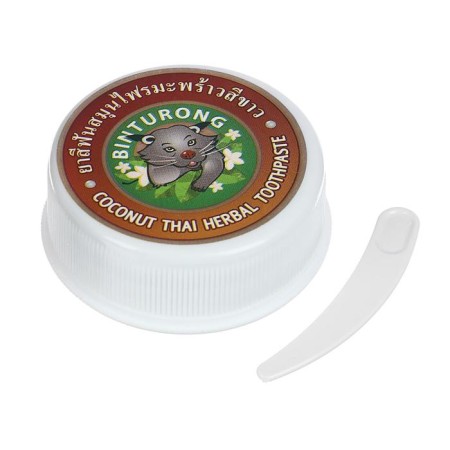 Binturong Coconut Thai Herbal Toothpaste, with coconut oil, 33 g-1