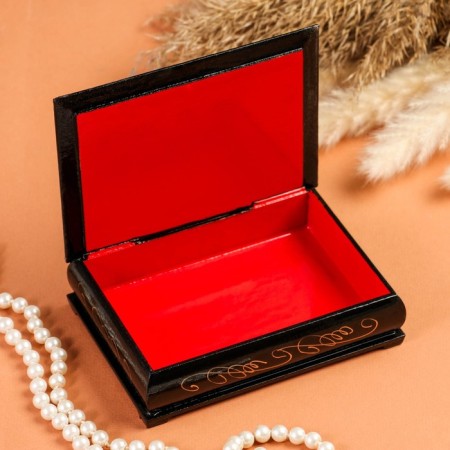 Casket "Firebird", 10 × 14 cm, lacquer miniature-1