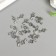 Decor for creativity Metal "Little Key" silver 1.5x0.7 cm