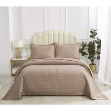 A set with a bedspread 