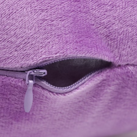 Pillow Ethel "Owl" purple 48x38cm, velor, 100% of the p/e-3