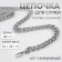 A chain for a bag, with carbines, 14 × 18 mm, 60 cm, silver color
