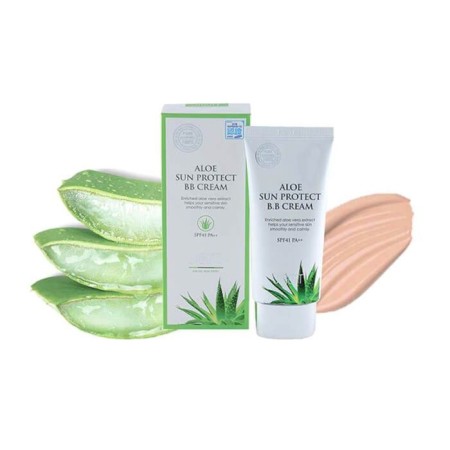Facial BB cream with aloe sunscreen jigottspf41 PA ++ 50 ml