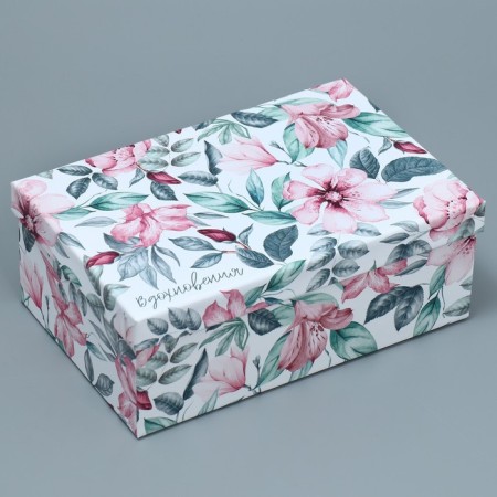 Set of boxes 10 in 1, gift packaging, “Flower garden”, 12 x 7 x 4 - 32.5 x 20 x 12.5 cm-5