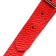 Gag BDSM Oka-hips, classic, adjustable belt, PU, ​​ABS, 500 x 45 mm, red