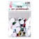 Set of sequins "Eyes with cilia" 30 pcs., Size 1 pcs 1.5*1.5, multi -colored