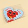 Chocolate on the card "I love you", 5 g.