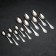 A set of cutlery "Imperial", 24 items, art painting, decorative box
