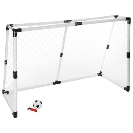 Gate Football teams, 190x90x132 cm, with a net and ball