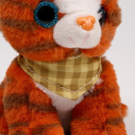 Soft toy "cat" red-4