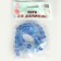 Busins ​​made of natural stone "Cat Eye", set 46 pcs., Size 1 pc. - 8 mm, matte blue