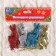 Jewelry decoration "Reindeer Bloss" (set 4 pcs) 3x7 cm, mix