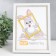 Photo frame plastic "Aron" 15x21 cm, white