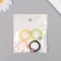 Carabiner Metal "Flower" set 4 pcs 3x2.6 cm
