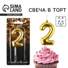 Candle for the cake, number 