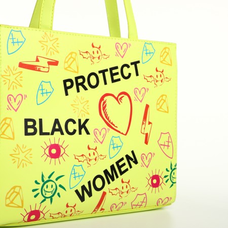 Women's bag with zipper, lightning color-3