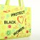 Women's bag with zipper, lightning color