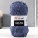 Yarn "Jeans Plus" 55% cotton, 45% acrylic 160m/100g (68 St. Violet)