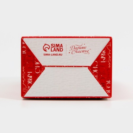 Folding box "Hugge", 9 x 19 x 6 cm, new year-6